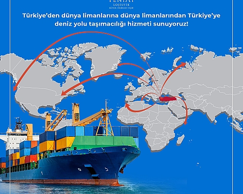 Türkiye'den dünya limanlarına...