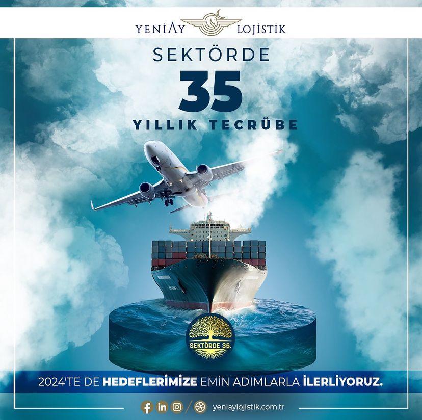 Sektörde 35 Yıllık Tecrübe Yeniay Lojistik