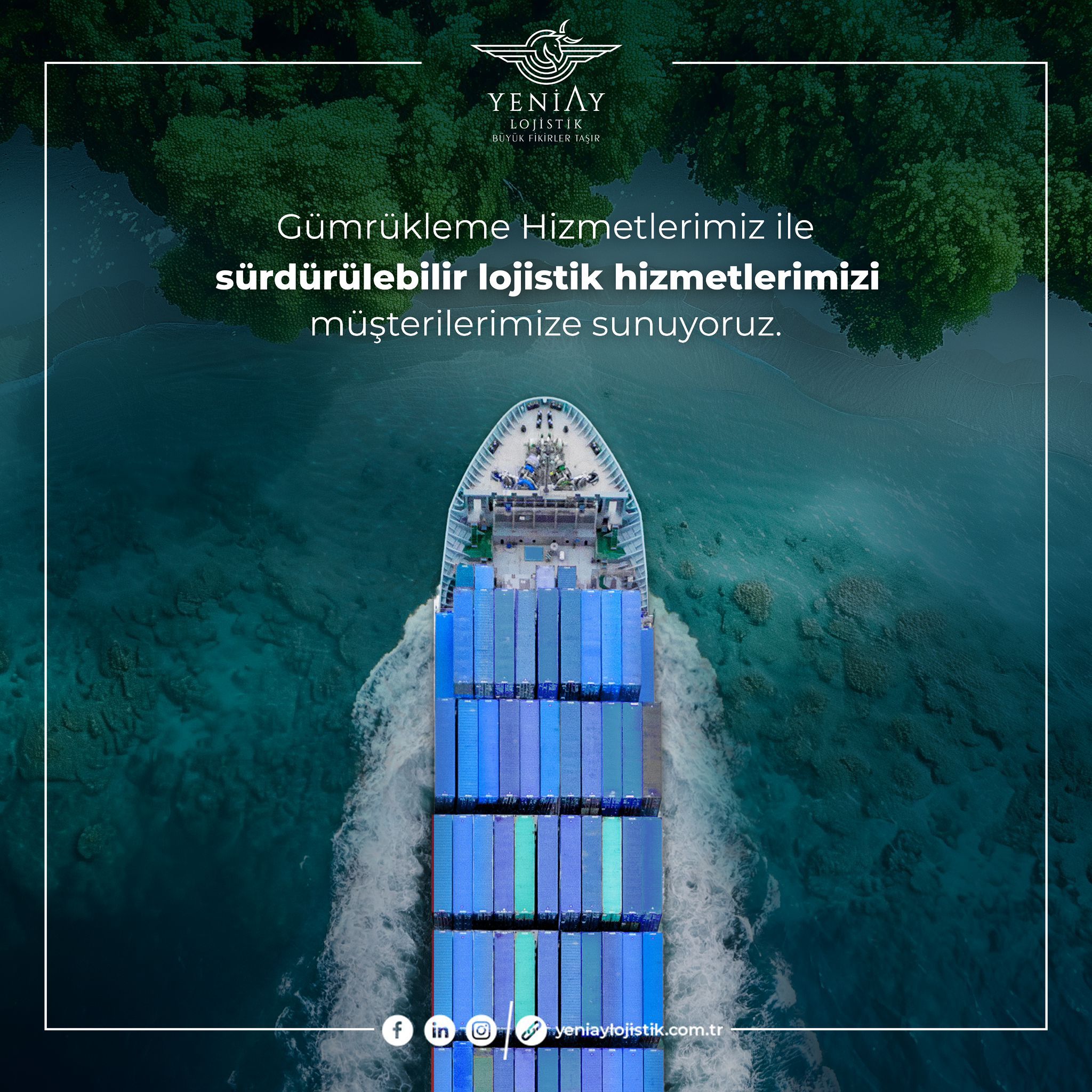 Gümrükleme Hizmetlerimiz ile Sürdürülebilir Lojistik Hizmetlerimizi Müşterilerimize Sunuyoruz