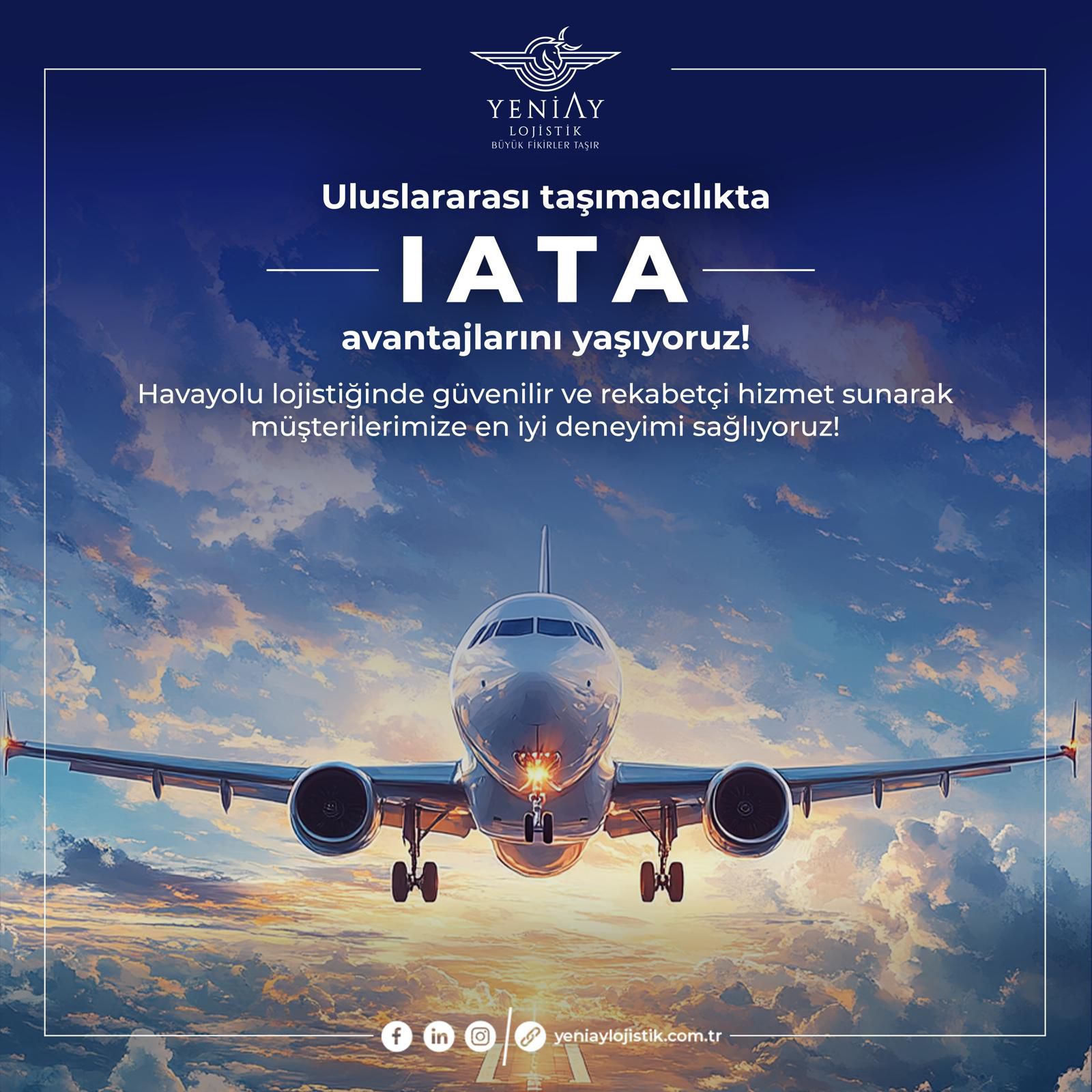 Uluslararası taşımacılıkta IATA avantajını yaşıyoruz
